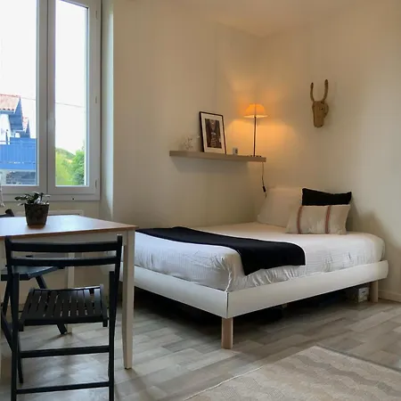 Studio Lumineux & Calme A Biarritz - Parking Prive Gratuit Apartament *