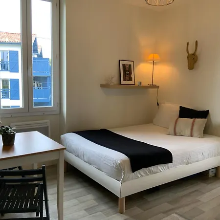 Studio Lumineux & Calme A Biarritz - Parking Prive Gratuit *